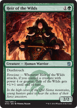 Heir of the Wilds - Khans of Tarkir Spoiler