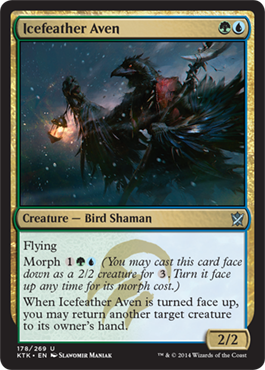 Icefeather Aven - Khans of Tarkir Spoiler