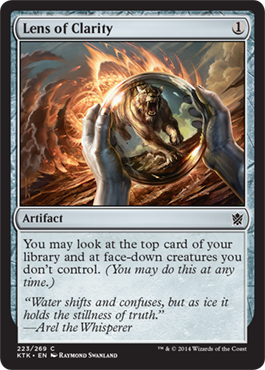 Lens of Clarity - Khans of Tarkir Spoiler