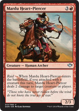 Mardu Heart-Piercer - Speed vs Cunning Spoiler