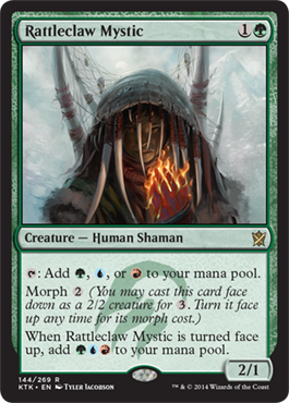 Rattleclaw Mystic - Khans of Tarkir Spoiler