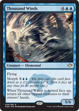 Thousand Winds - Speed vs Cunning Spoiler