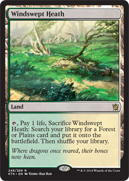 Windswept Heath - Khans of Tarkir Spoiler