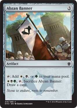 Abzan Banner - Khans of Tarkir Spoiler