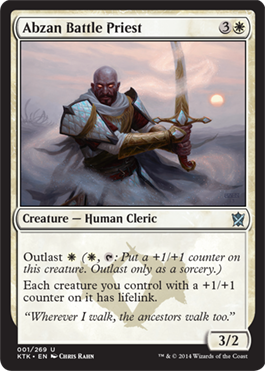 Abzan Battle Priest - Khans of Tarkir Spoiler