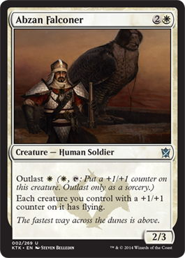 Abzan Falconer - Khans of Tarkir Spoiler