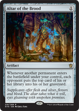 Altar of the Brood - Khans of Tarkir Spoiler