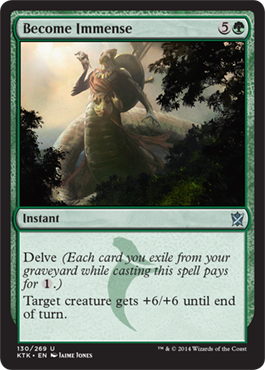 Become Immense - Khans of Tarkir Spoiler