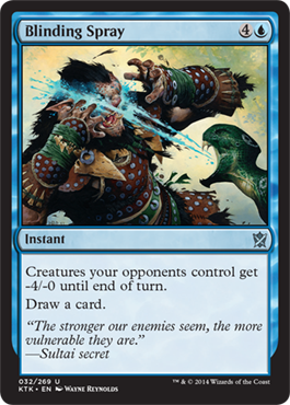 Blinding Spray - Khans of Tarkir Spoiler