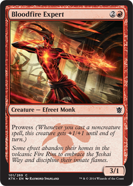 Bloodfire Expert - Khans of Tarkir Spoiler