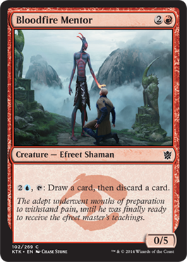 Bloodfire Mentor - Khans of Tarkir Spoiler