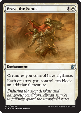 Brave the Sands - Khans of Tarkir Spoiler