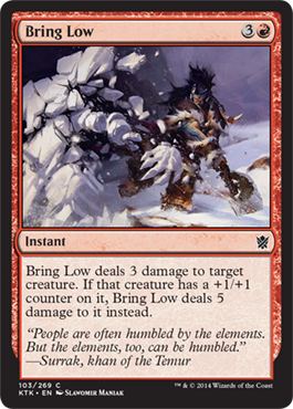 Bring Low - Khans of Tarkir Spoiler