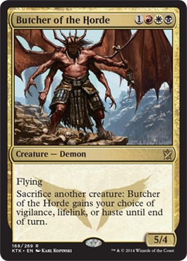 Butcher of the Horde - Khans of Tarkir Spoiler