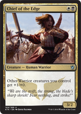 Chief of the Edge - Khans of Tarkir Spoiler