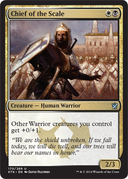 Chief of the Scale - Khans of Tarkir Spoiler