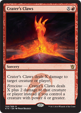 Crater's Claws - Khans of Tarkir Spoiler