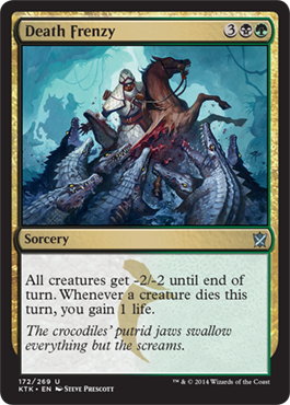 Death Frenzy - Khans of Tarkir Spoiler