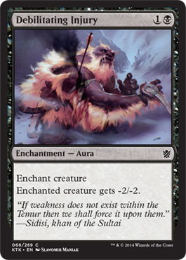 Debilitating Injury - Khans of Tarkir Spoiler