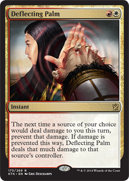 Deflecting Palm - Khans of Tarkir Spoiler