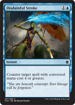 Disdainful Stroke - Khans of Tarkir Spoiler