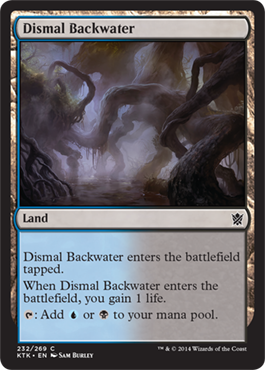 Dismal Backwater - Khans of Tarkir Spoiler