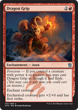 Dragon Grip - Khans of Tarkir Spoiler