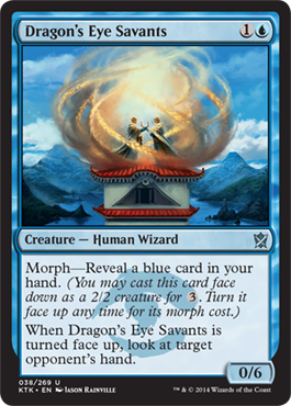 Dragon's Eye Savants - Khans of Tarkir Spoiler