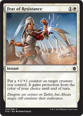 Feat of Resistance - Khans of Tarkir Spoiler