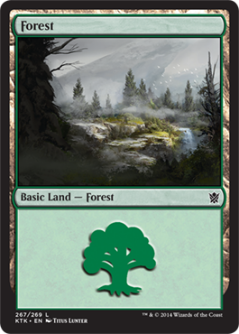 Forest 2 - Khans of Tarkir Spoiler