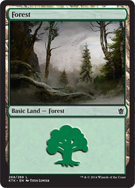 Forest 3 - Khans of Tarkir Spoiler