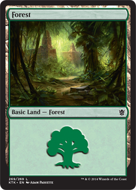 Forest 4 - Khans of Tarkir Spoiler