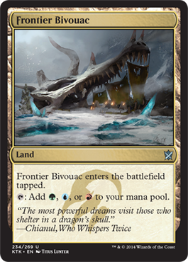 Frontier Bivouac - Khans of Tarkir Spoiler