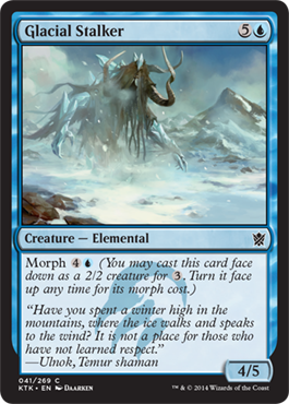 Glacial Stalker - Khans of Tarkir Spoiler