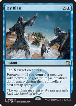 Icy Blast - Khans of Tarkir Spoiler