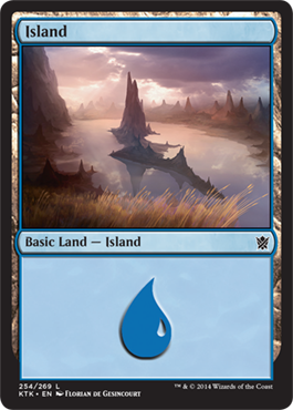 Island 1 - Khans of Tarkir Spoiler