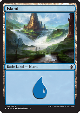 Island 4 - Khans of Tarkir Spoiler