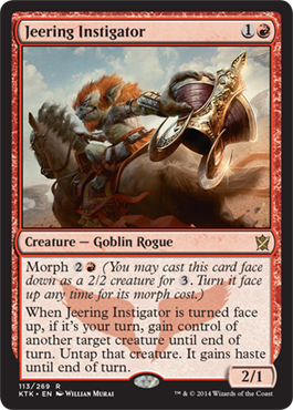 Jeering Instigator - Khans of Tarkir Spoiler