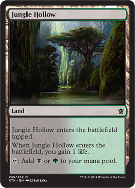 Jungle Hollow - Khans of Tarkir Spoiler