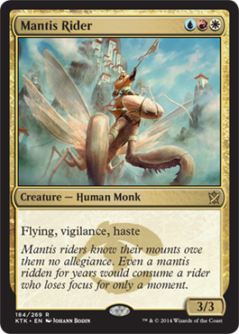 Mantis Rider - Khans of Tarkir Spoiler