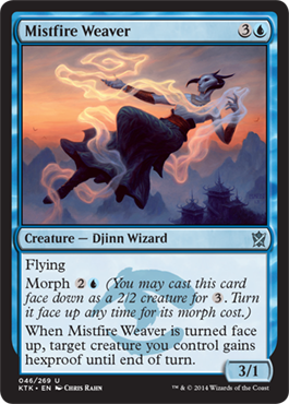 Mistfire Weaver - Khans of Tarkir Spoiler