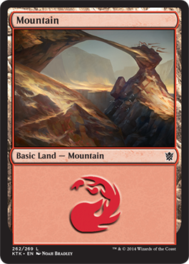 Mountain 1 - Khans of Tarkir Spoiler