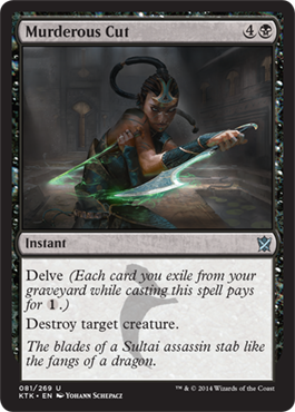 Murderous Cut - Khans of Tarkir Spoiler