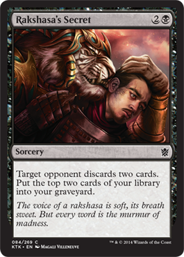 Rakshasa's Secret - Khans of Tarkir Spoiler