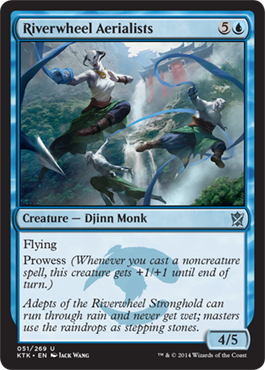 Riverwheel Aerialists - Khans of Tarkir Spoiler