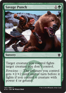 Savage Punch - Khans of Tarkir Spoiler