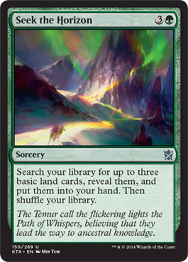 Seek the Horizon - Khans of Tarkir Spoiler