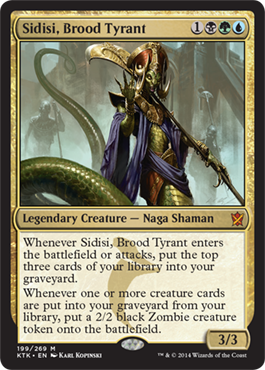 Sidisi, Brood Tyrant - Khans of Tarkir Spoiler