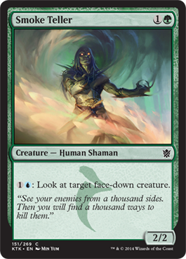 Smoke Teller - Khans of Tarkir Spoiler