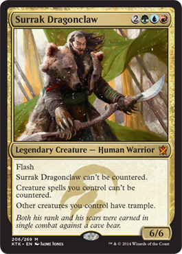 Surrak Dragonclaw - Khans of Tarkir Spoiler